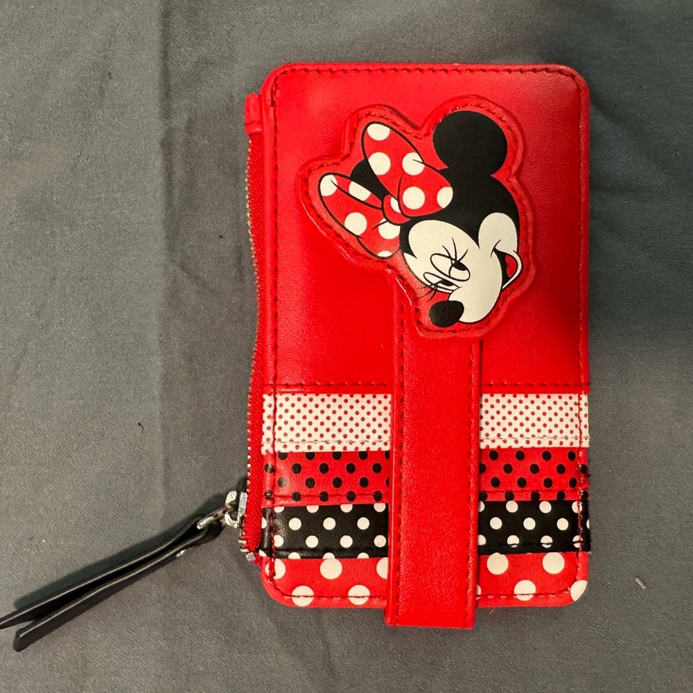 Disney Red Minnie Mouse Wallet